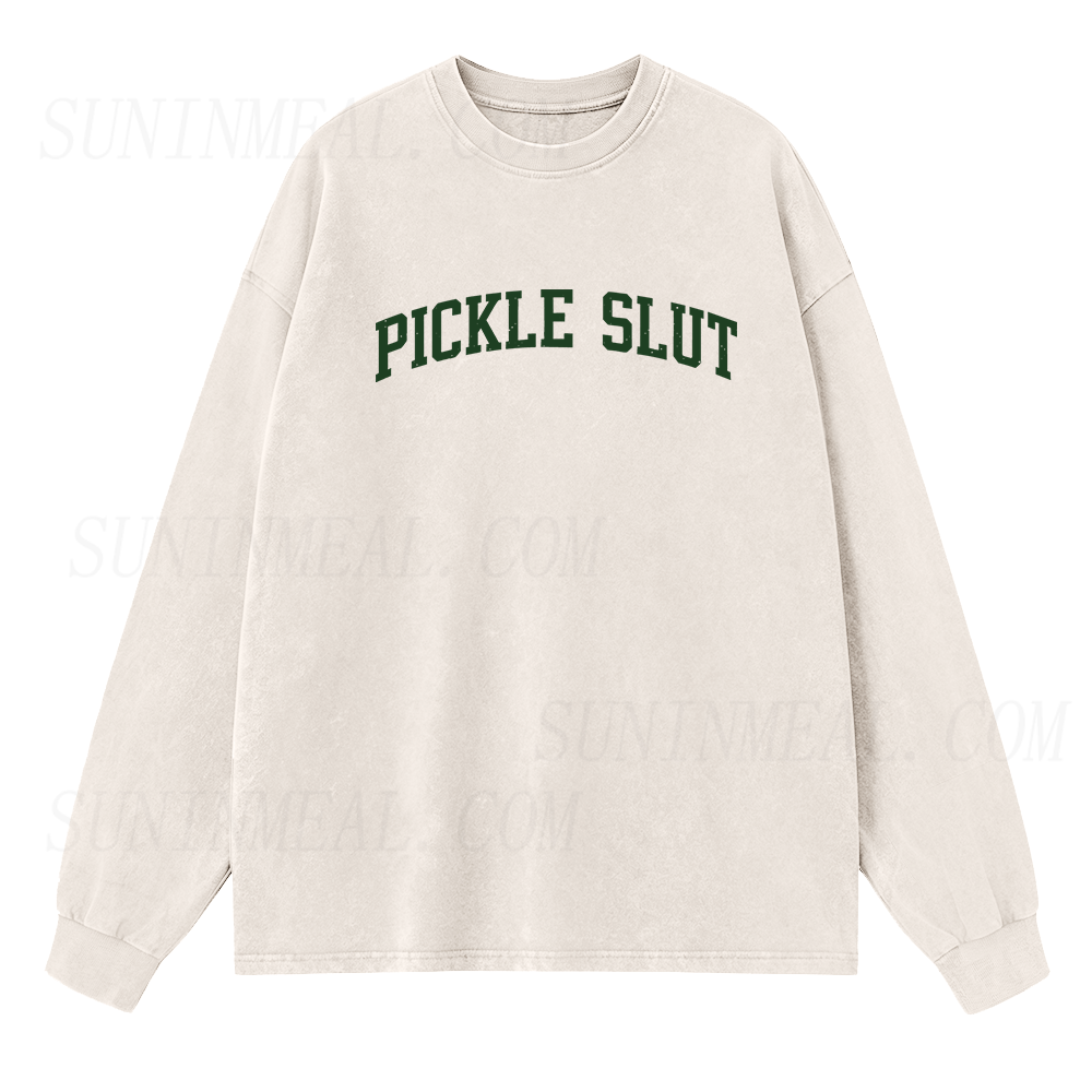 Pickle Lover Long Sleeve Unisex Tee
