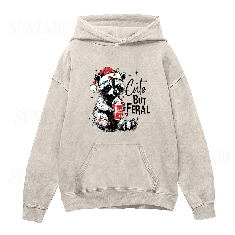 Cute But Feral Unisex Hoodie