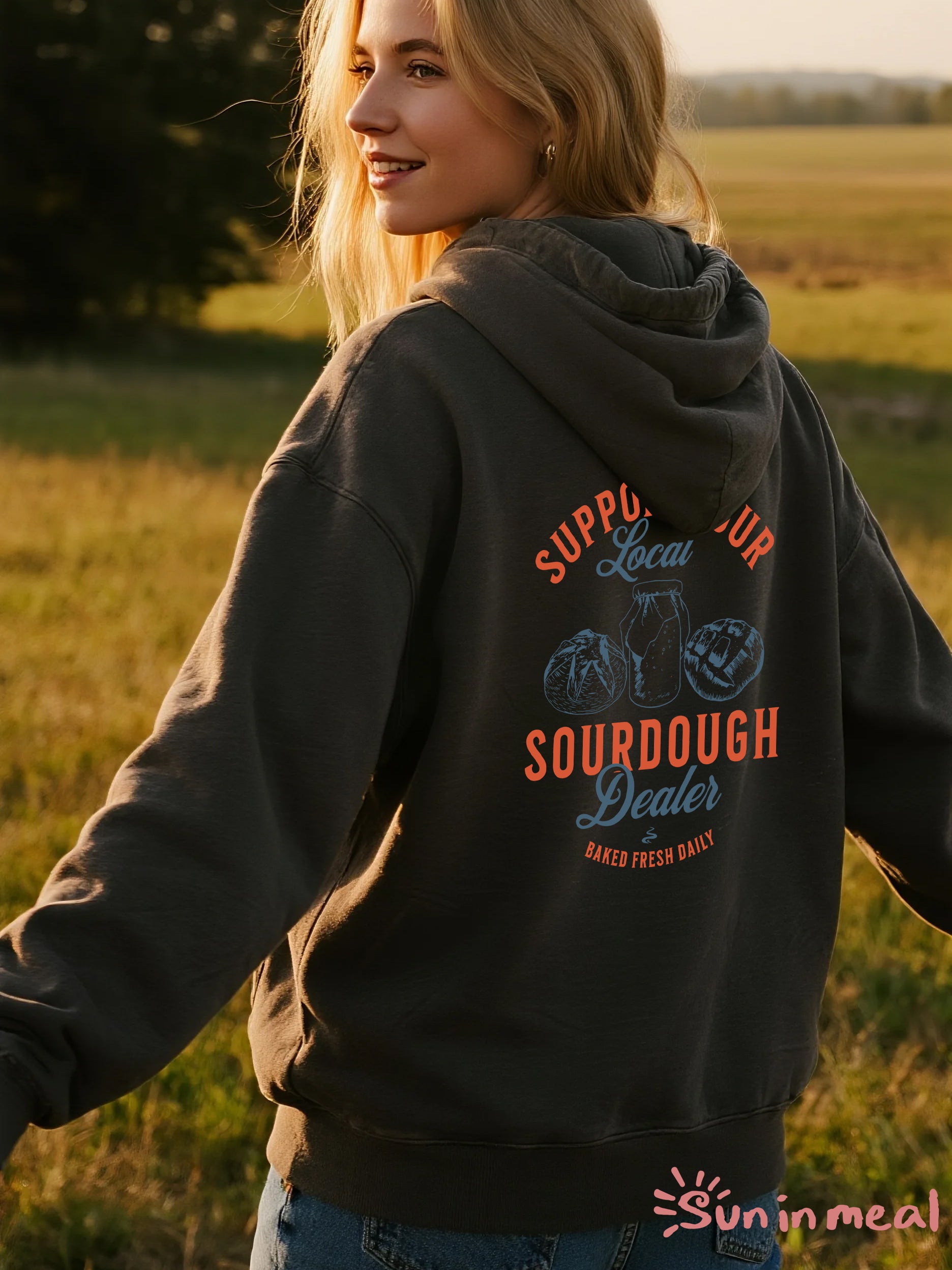 Local Sourdough Dealer baked fresh daily Unisex Hoodie