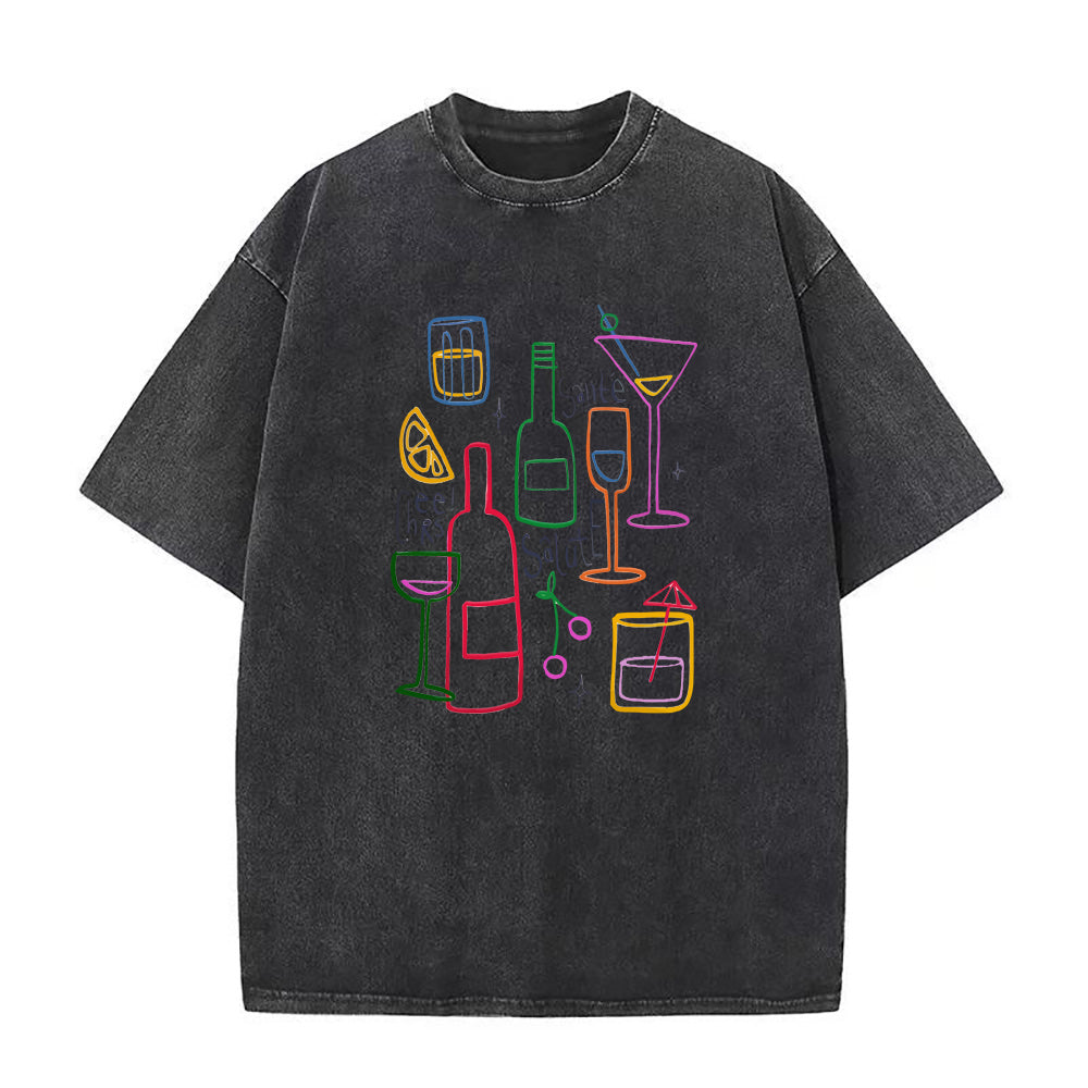 Cheers,Salute,Santé Unisex Tee