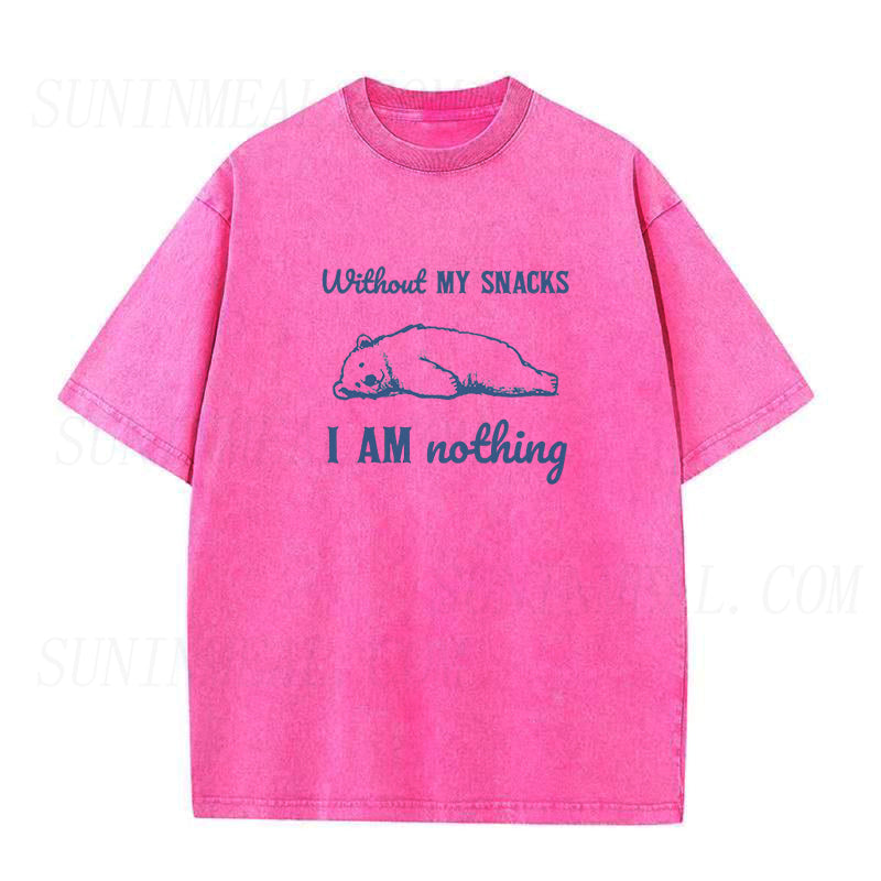 Without My Snacks I Am Nothing Unisex Tee