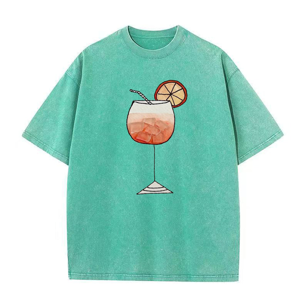 orange ice drink Unisex Tee
