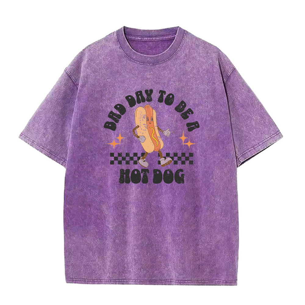 Bad Day to Be a Hotdog Unisex Tee