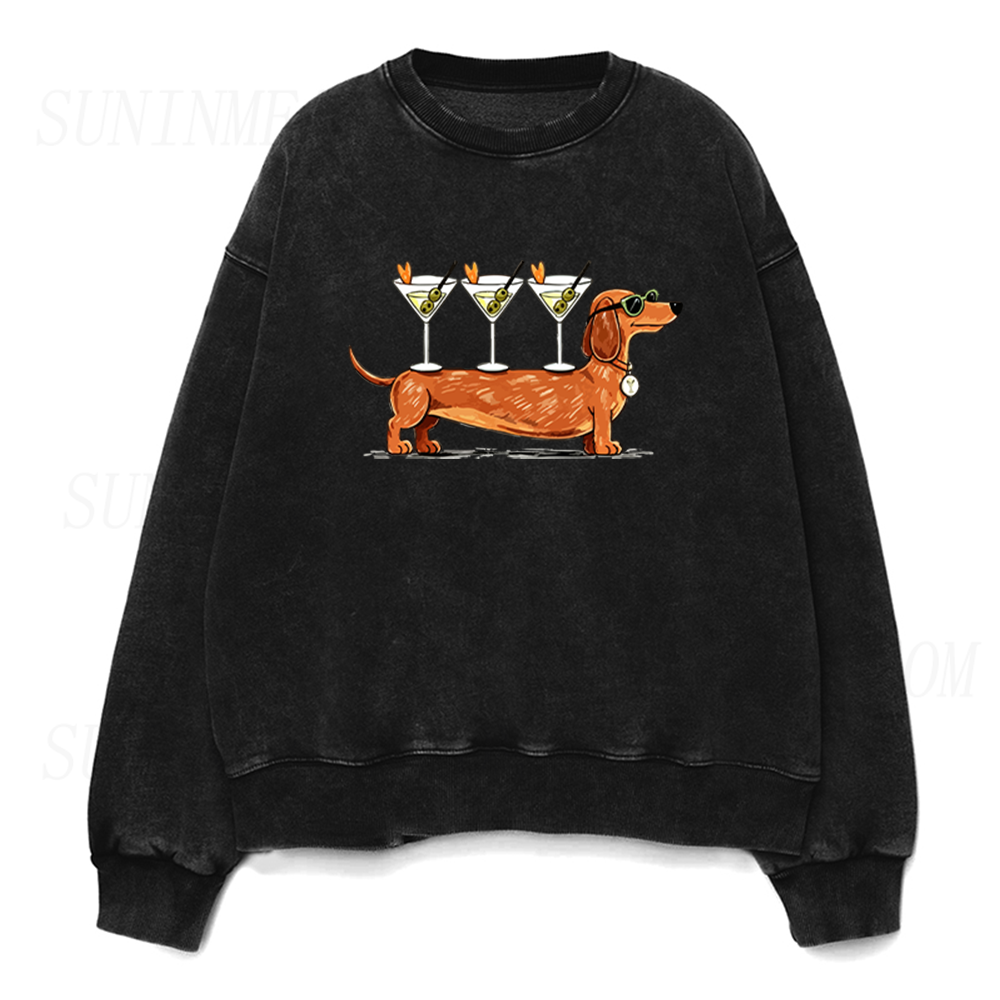 Weenies & Martinis Unisex Crewneck Sweatshirt