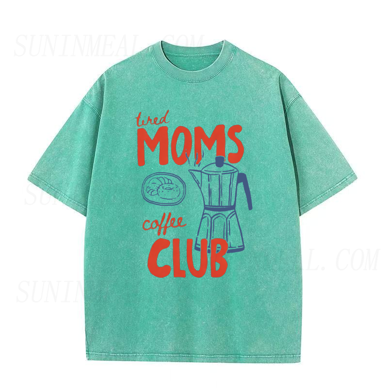 Tired Moms Coffee Club Unisex Tee