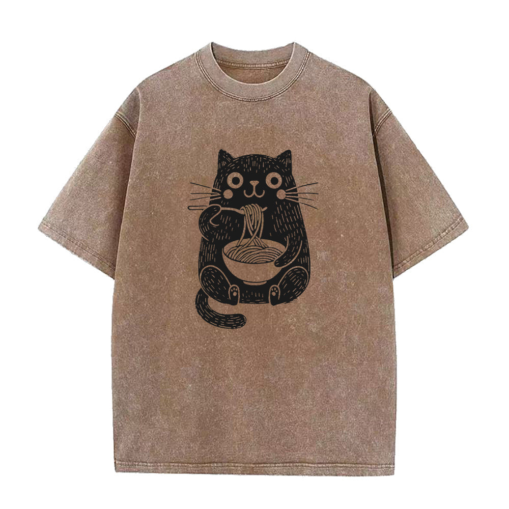 cat noodles Unisex Tee
