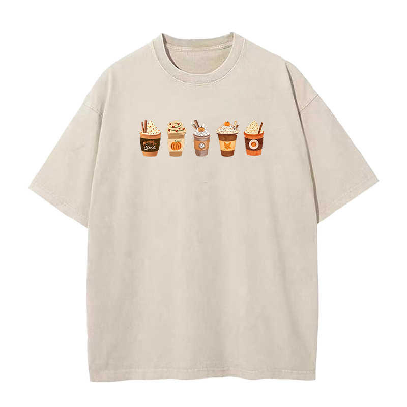 Pumpkin Spice Drinks Unisex Tee