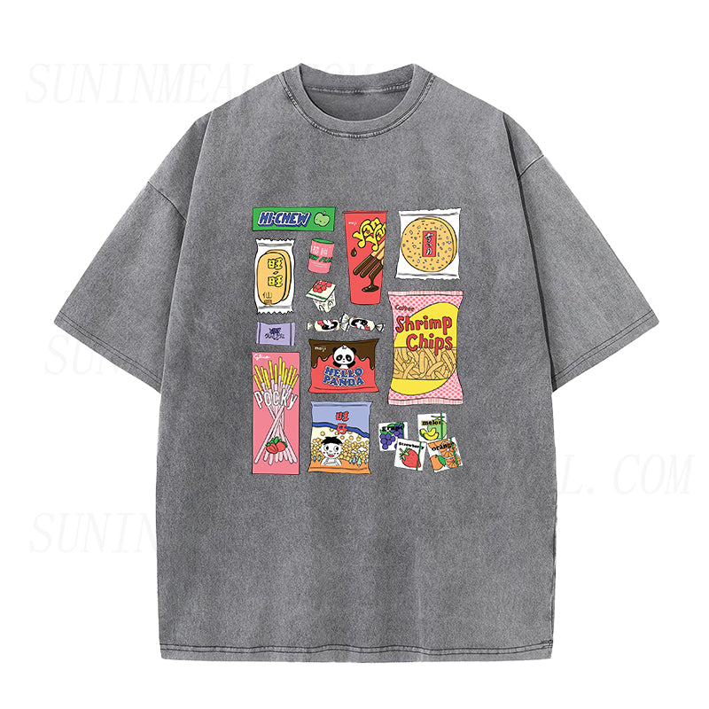 Asian Snacks Unisex Tee