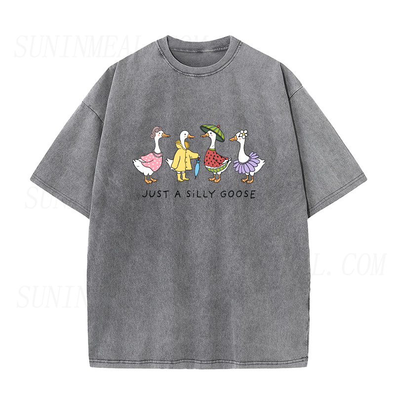 Just A Silly Goose Unisex Tee
