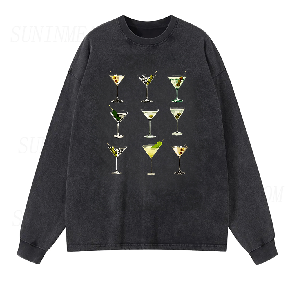 Dirty Martini Long Sleeve Unisex Tee