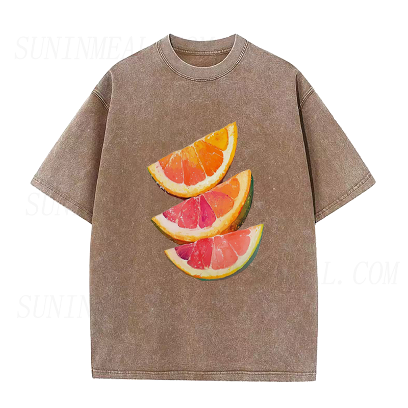 Watercolor Citrus Slices Unisex Tee