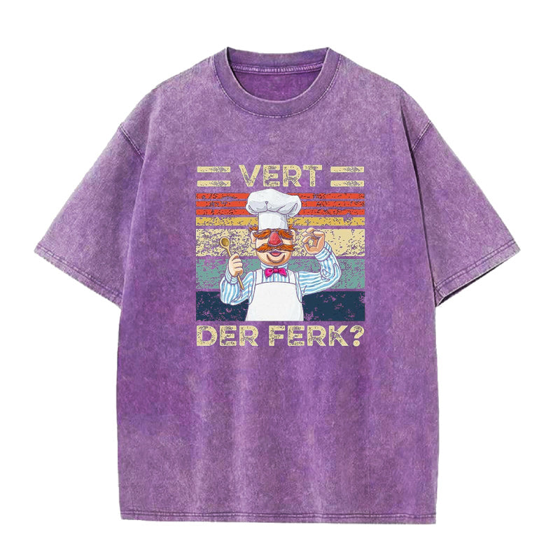 Vert Der Ferk chef Unisex Tee