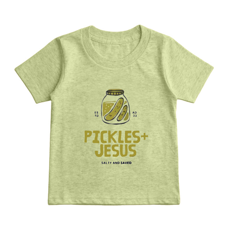Jesus Pickle Kids T-Shirt
