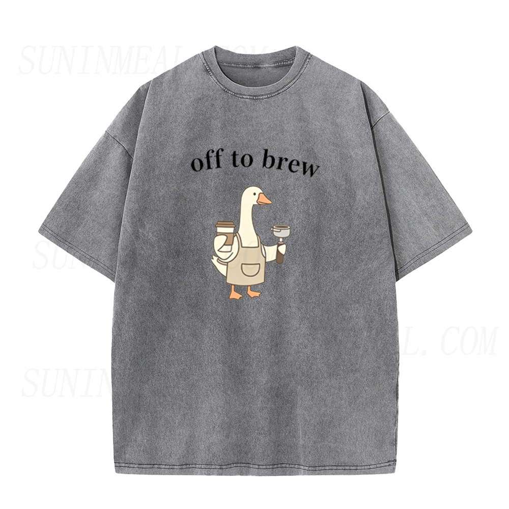 Off To Brew Goose Unisex Tee