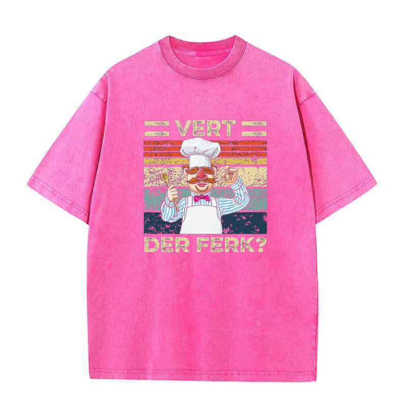 Vert Der Ferk chef Unisex Tee