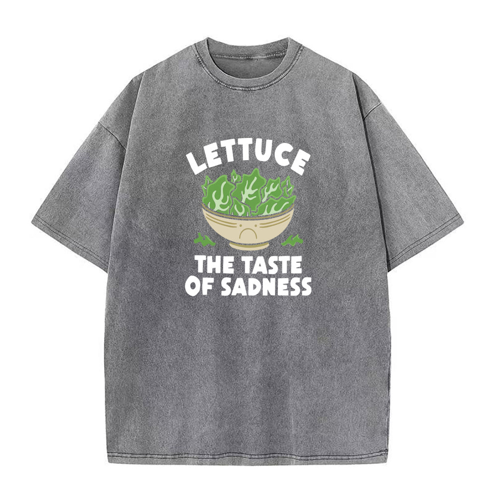 レタス「悲しみの味」ユニセックスTシャツ