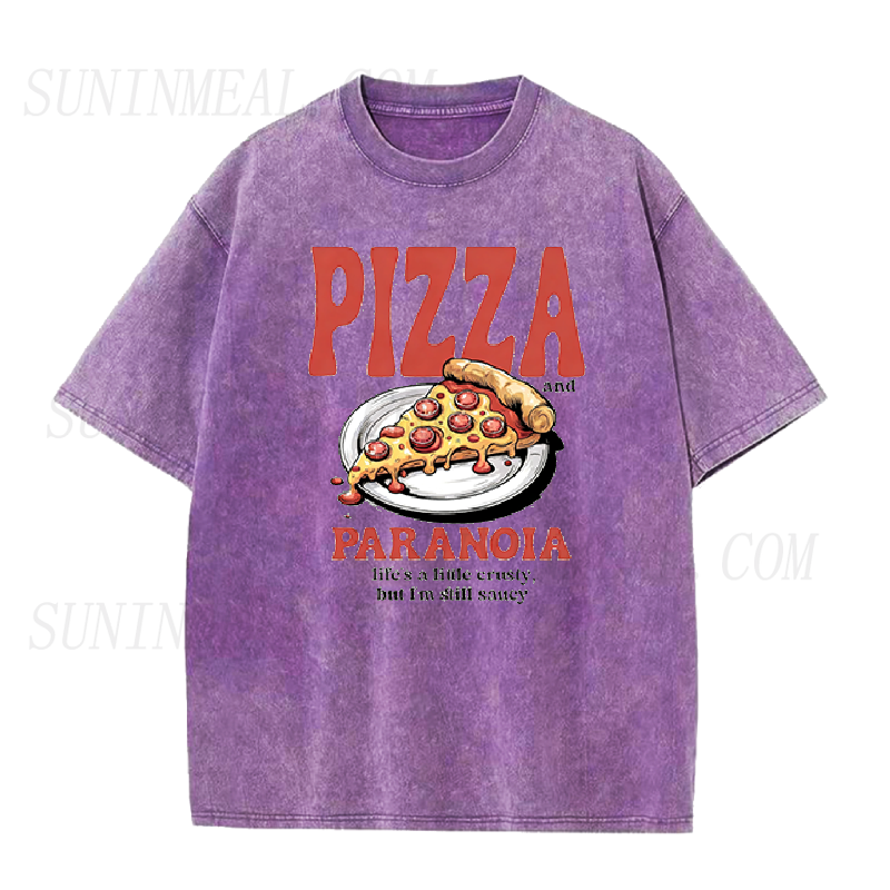 Pizza Paranoia Unisex Tee