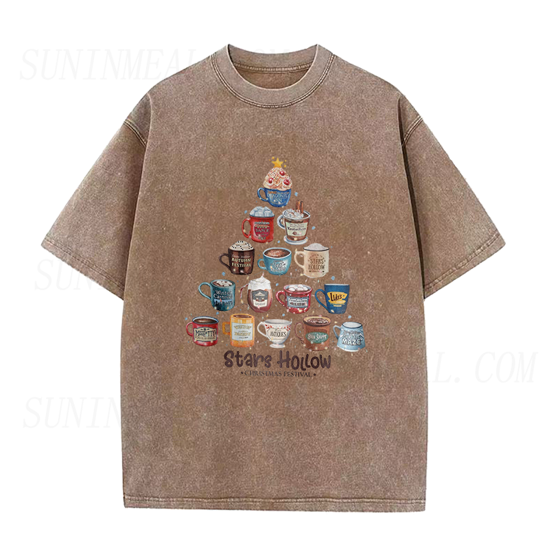 Stars Hollow Christmas Festival Coffee Unisex Tee