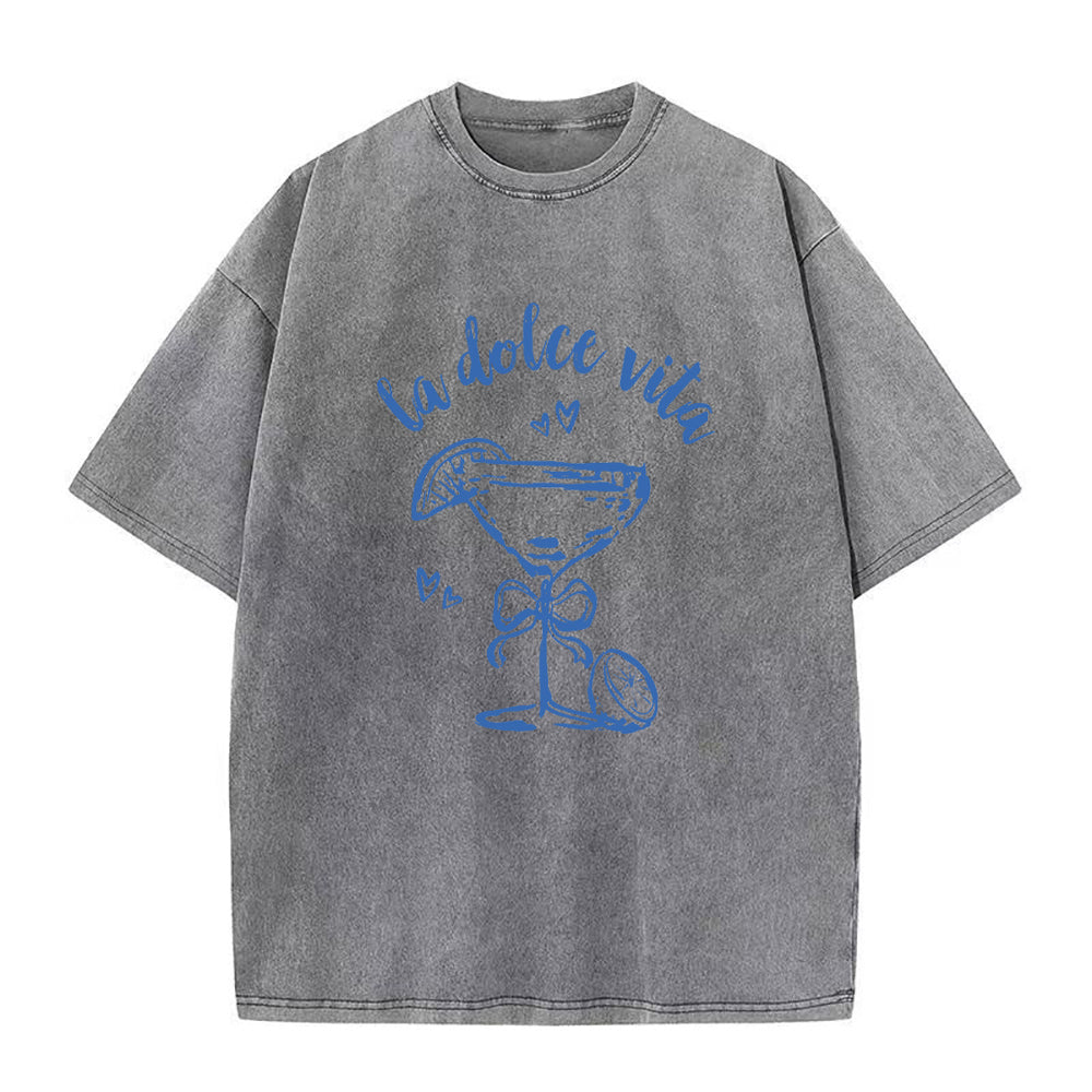 ラ ドルチェ ヴィータ リモンチェッロ ユニセックス Tシャツ