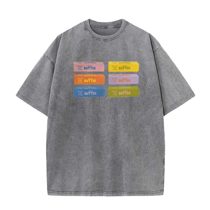 Colorful Butter Sticks Art Unisex Tee