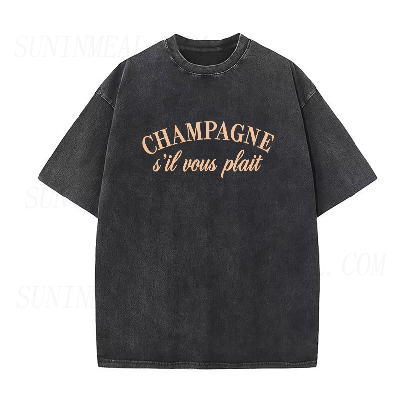 Champagne S'il Vous Plait Unisex Tee