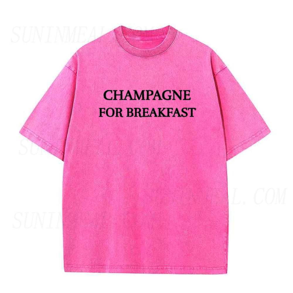Champagne For Breakfast Unisex Tee