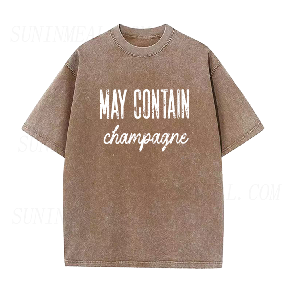 May Contain Champagne Unisex Tee