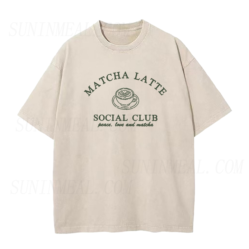 Matcha Latte Social Club Unisex Tee
