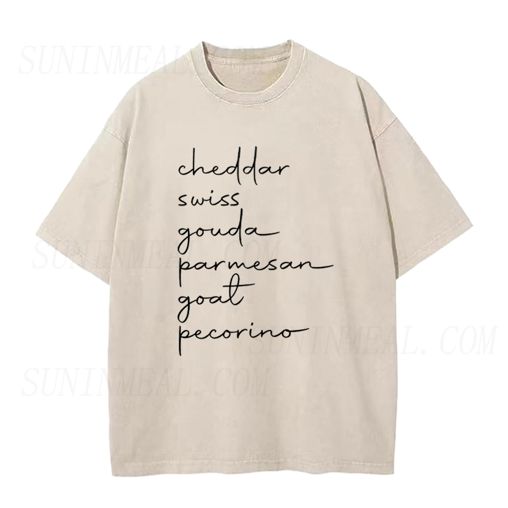 Cheese List Unisex Tee