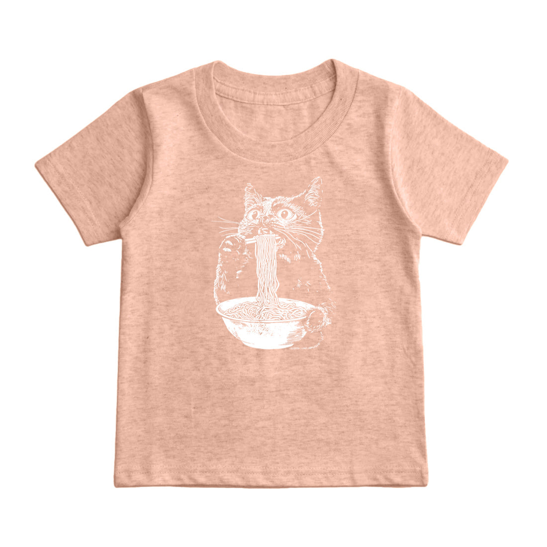 Noodle Cat  Kids T-Shirt