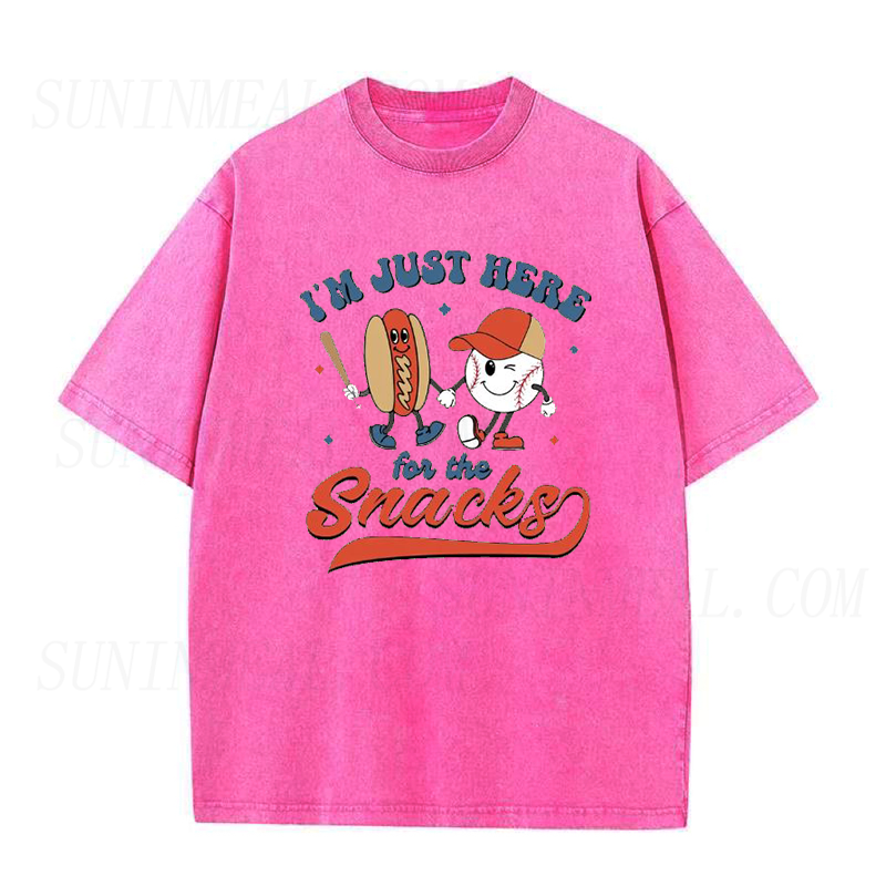 I'm Just Here For The Snacks Unisex Tee