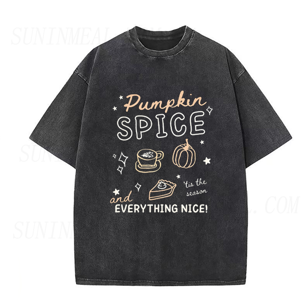 Retro Pumpkin Spice Unisex Tee