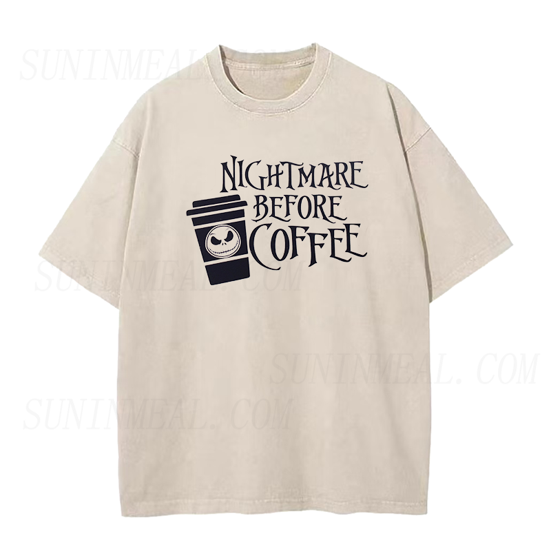 Nightmare Before Coffee Unisex Tee