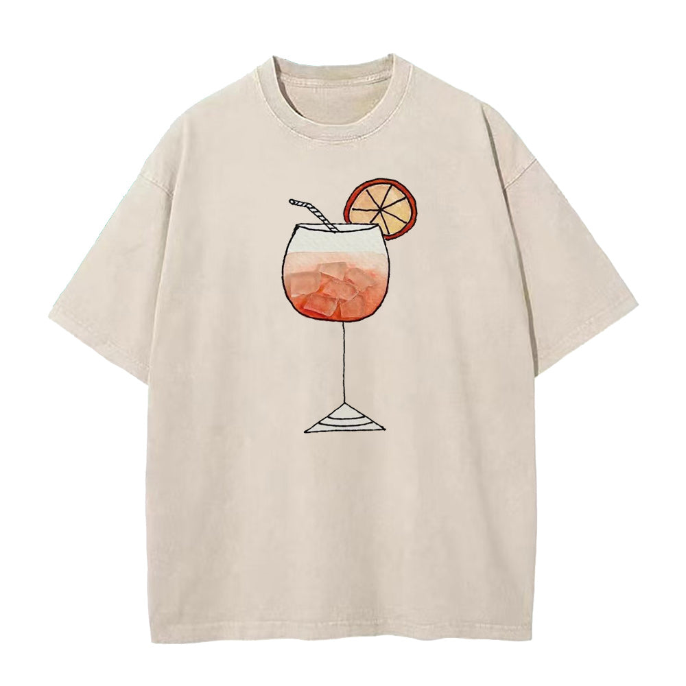 orange ice drink Unisex Tee