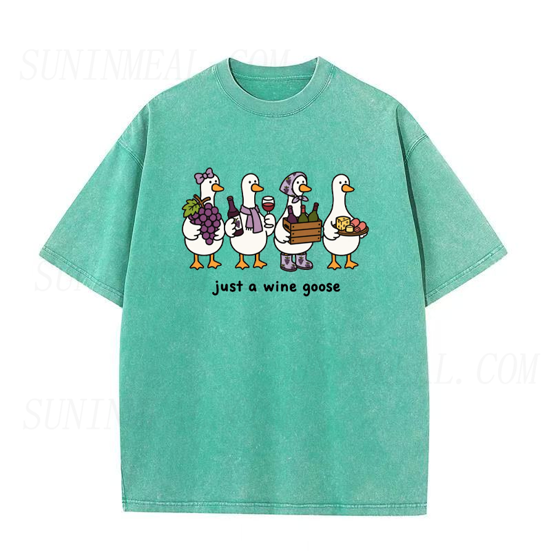 Just A Wine Goose Unisex Tee