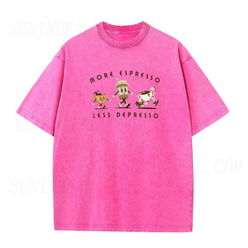 MORE ESPRESSO Less Depresso Unisex Tee