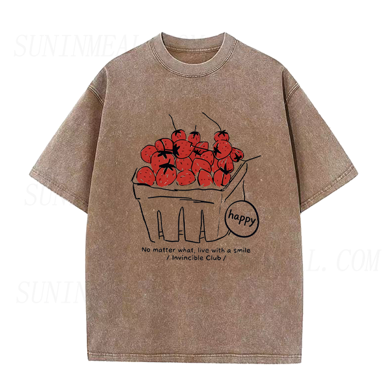Strawberry Happy Unisex Tee