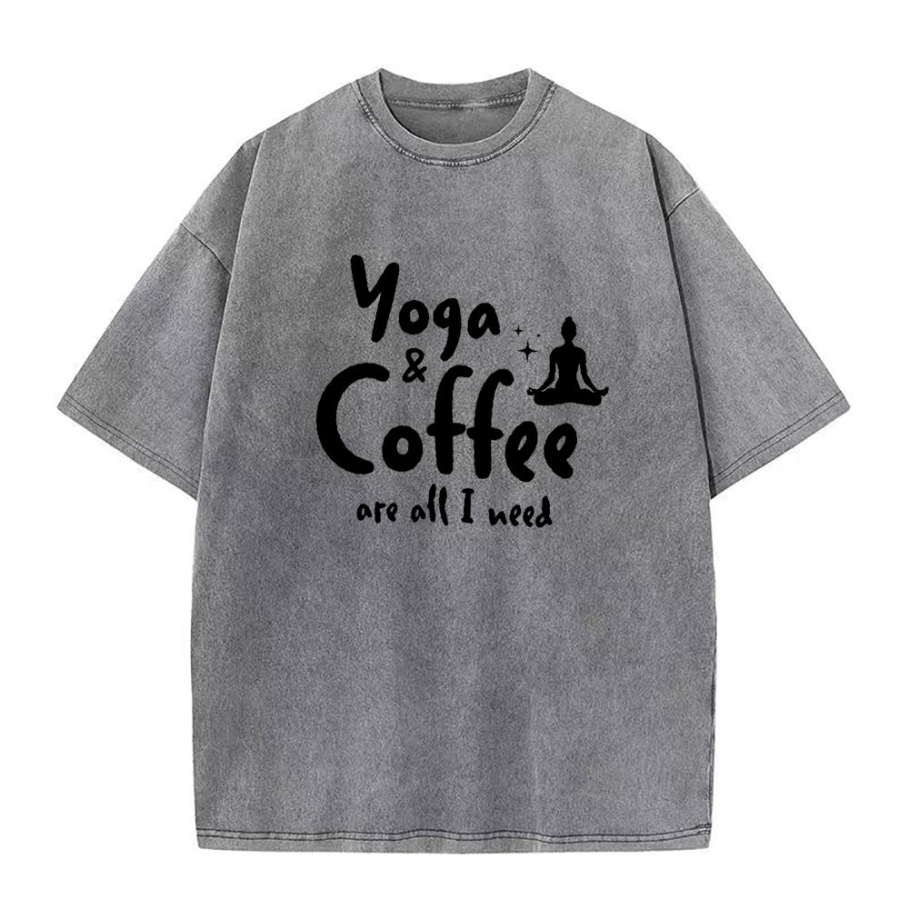 yoga&coffee are all I need Unisex Tee