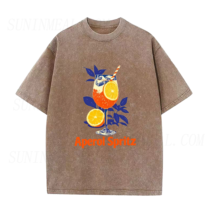 Retro Aperol Spritz Unisex Tee