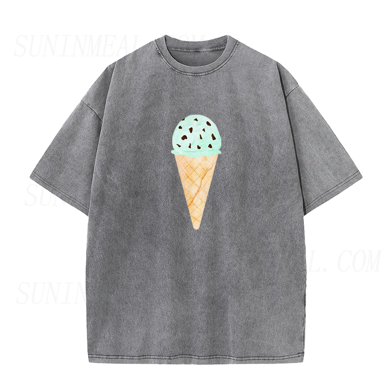 Mint Chocolate Chip Ice Cream Unisex Tee