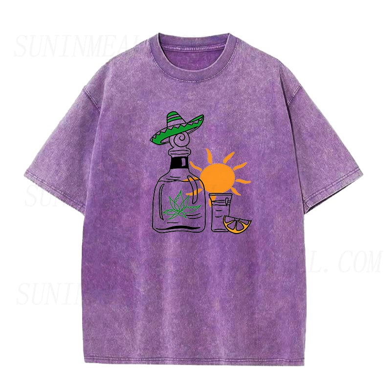 Tequila shot and sun Unisex Tee