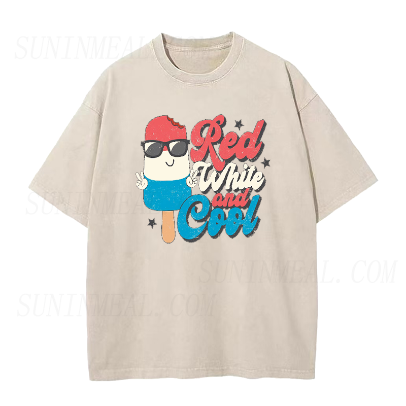 Red White And Cool Unisex Tee