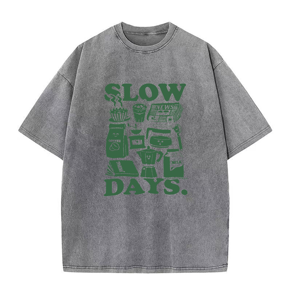 コーヒースローデイズ ユニセックスTシャツ