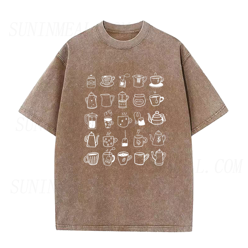 Retro Tea Cup Unisex Tee