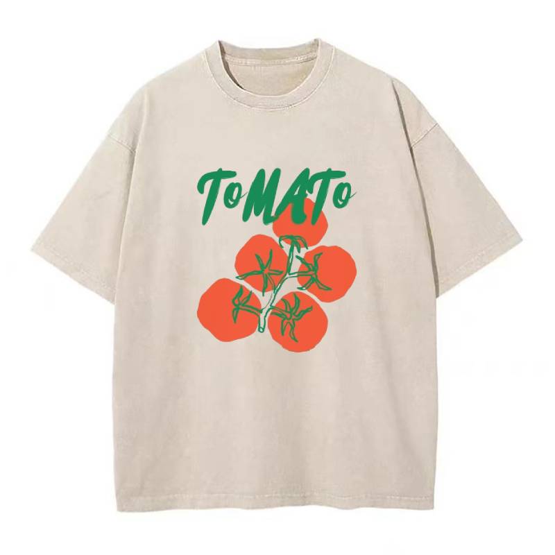 トマト ユニセックス Tシャツ