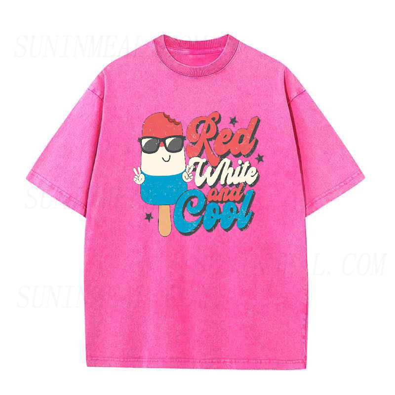Red White And Cool Unisex Tee
