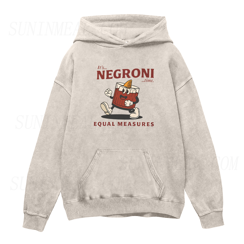 Negroni Cocktail Unisex Hoodie
