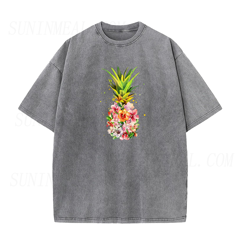 Pineapple Flower Unisex Tee