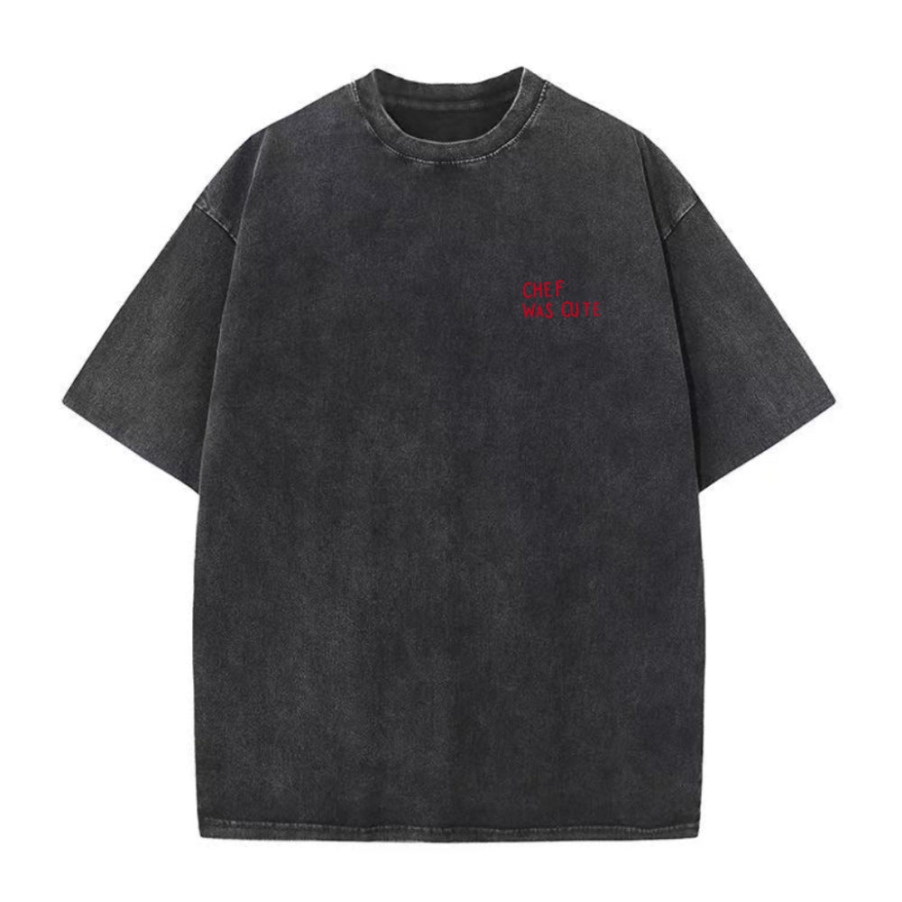 Chef was cute Unisex Tee