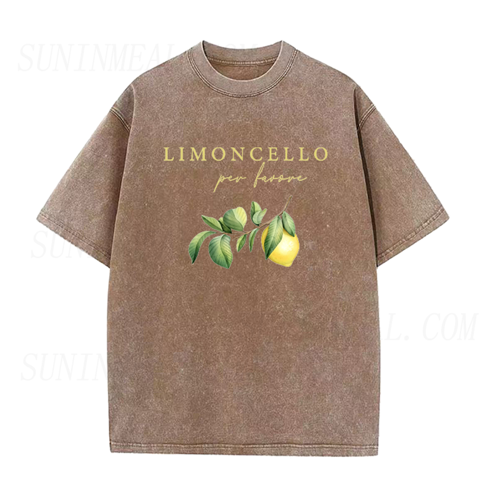 Vintage Limoncello Lover Graphic Unisex Tee